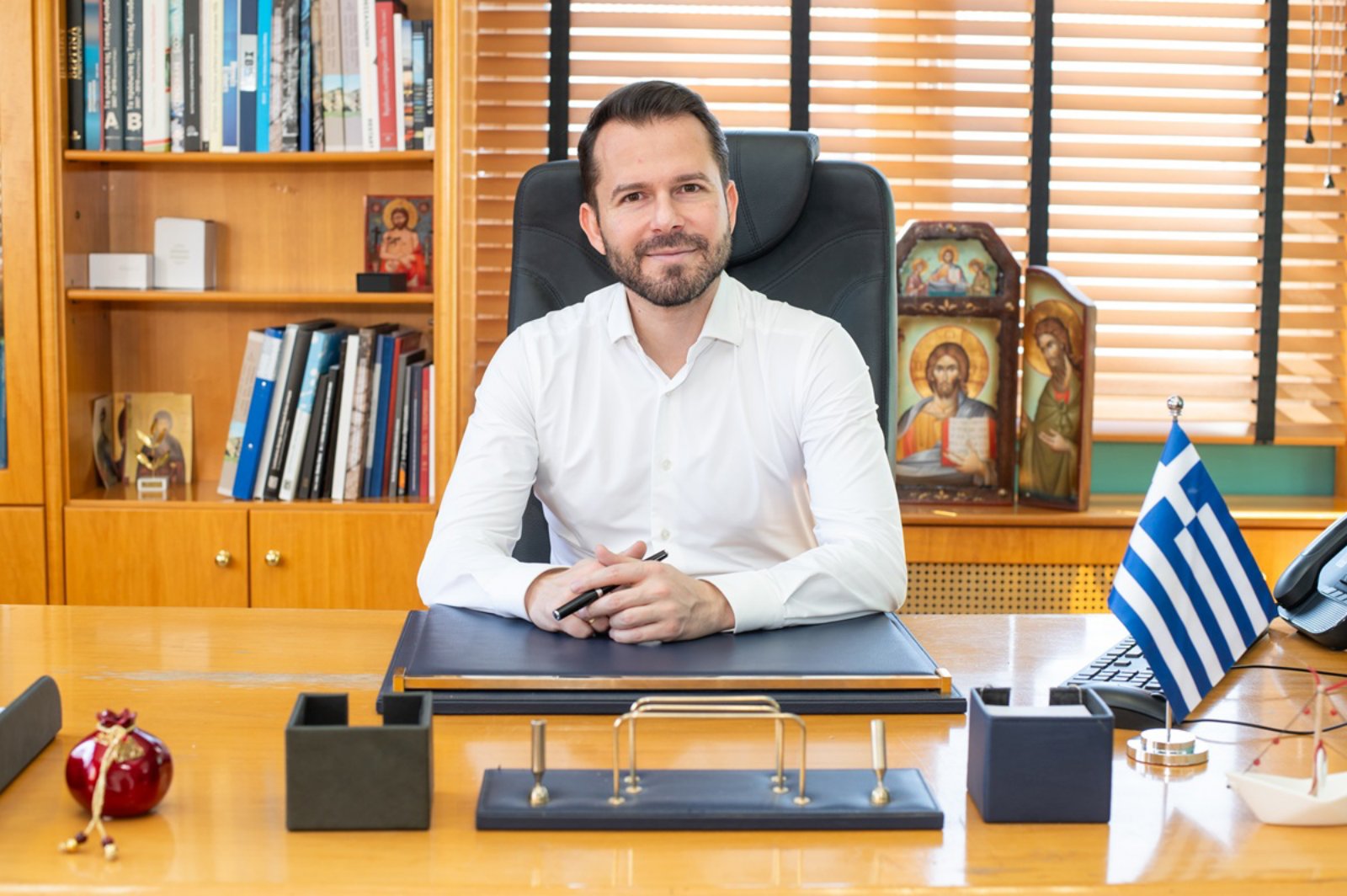 Ο Δήμαρχος Παύλου Μελά Δημήτρης Ασλανίδης