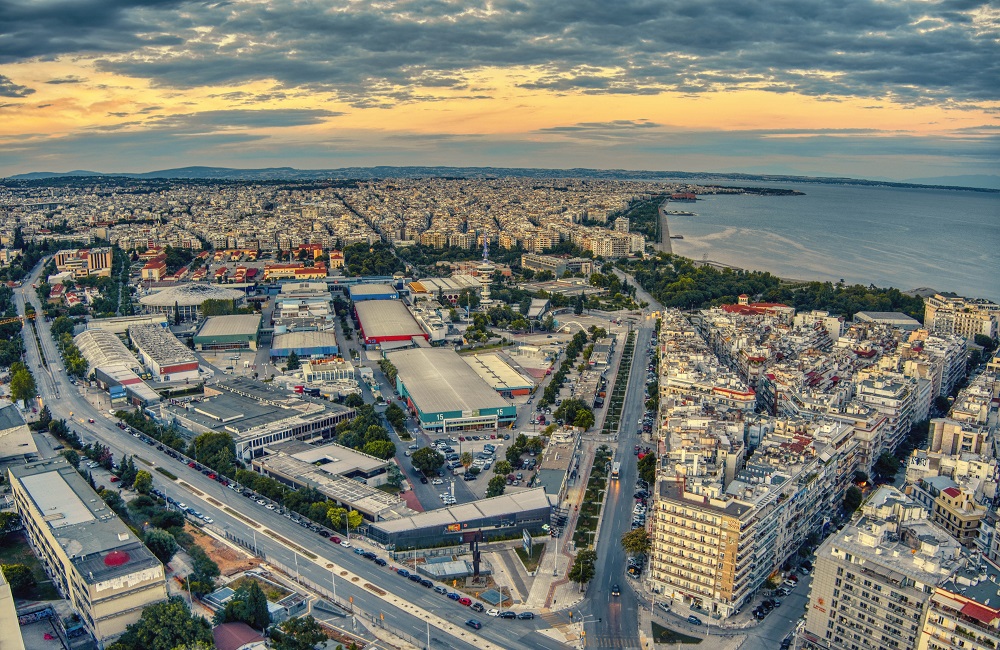 Πανοραμική άποψη των εγκαταστάσεων της ΔΕΘ / Φωτογραφία Αρχείου