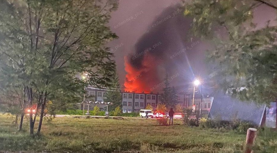 Επίθεση σε ρωσικό εργοστάσιο