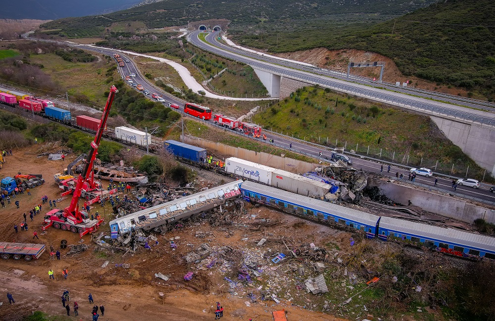 Δυστύχημα στα Τέμπη / Φωτογραφία Αρχείου