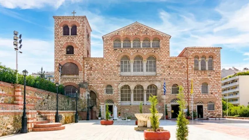 O Ιερός Ναός Αγίου Δημητρίου στη Θεσσαλονίκη