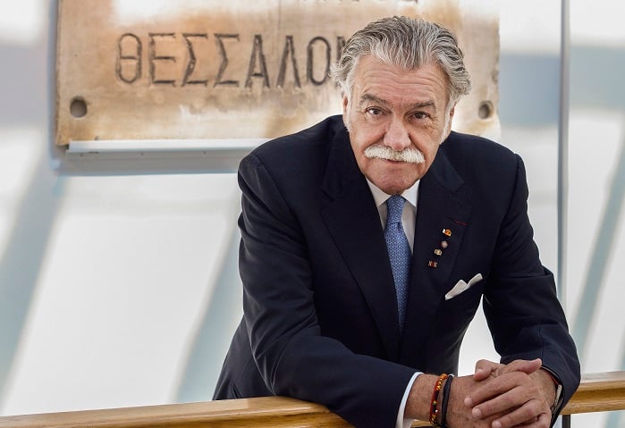 O πρόεδρος του Κεντρικού Ισραηλιτικού Συμβουλίου Ελλάδας Δαυίδ Σαλτιέλ