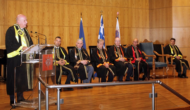 Ο Σπύρος Θεοδωρόπουλος στην τελετή στο ΠΑΜΑΚ